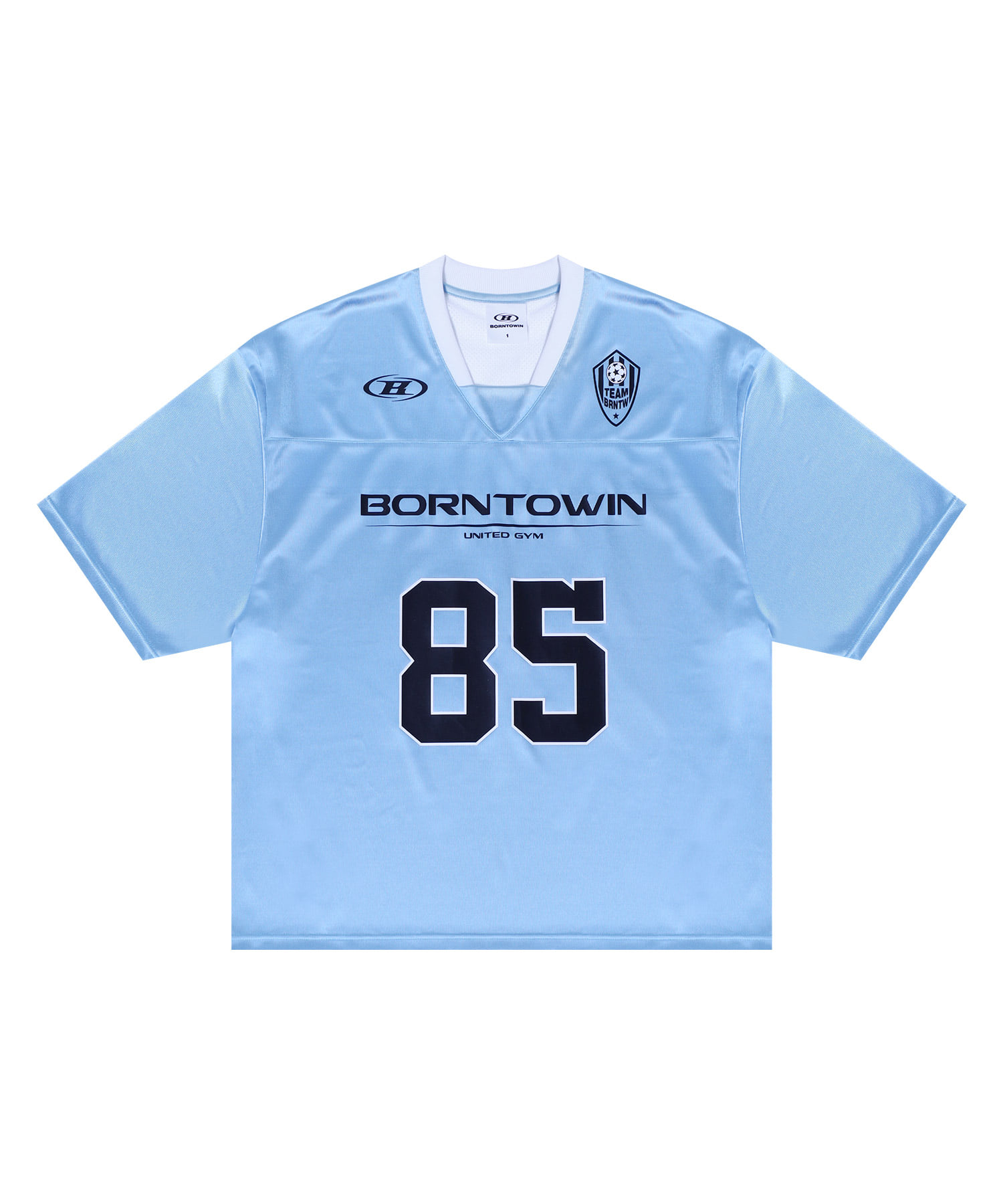 85 RUGBY JERSEY T-SHIRTS [SKY BLUE]