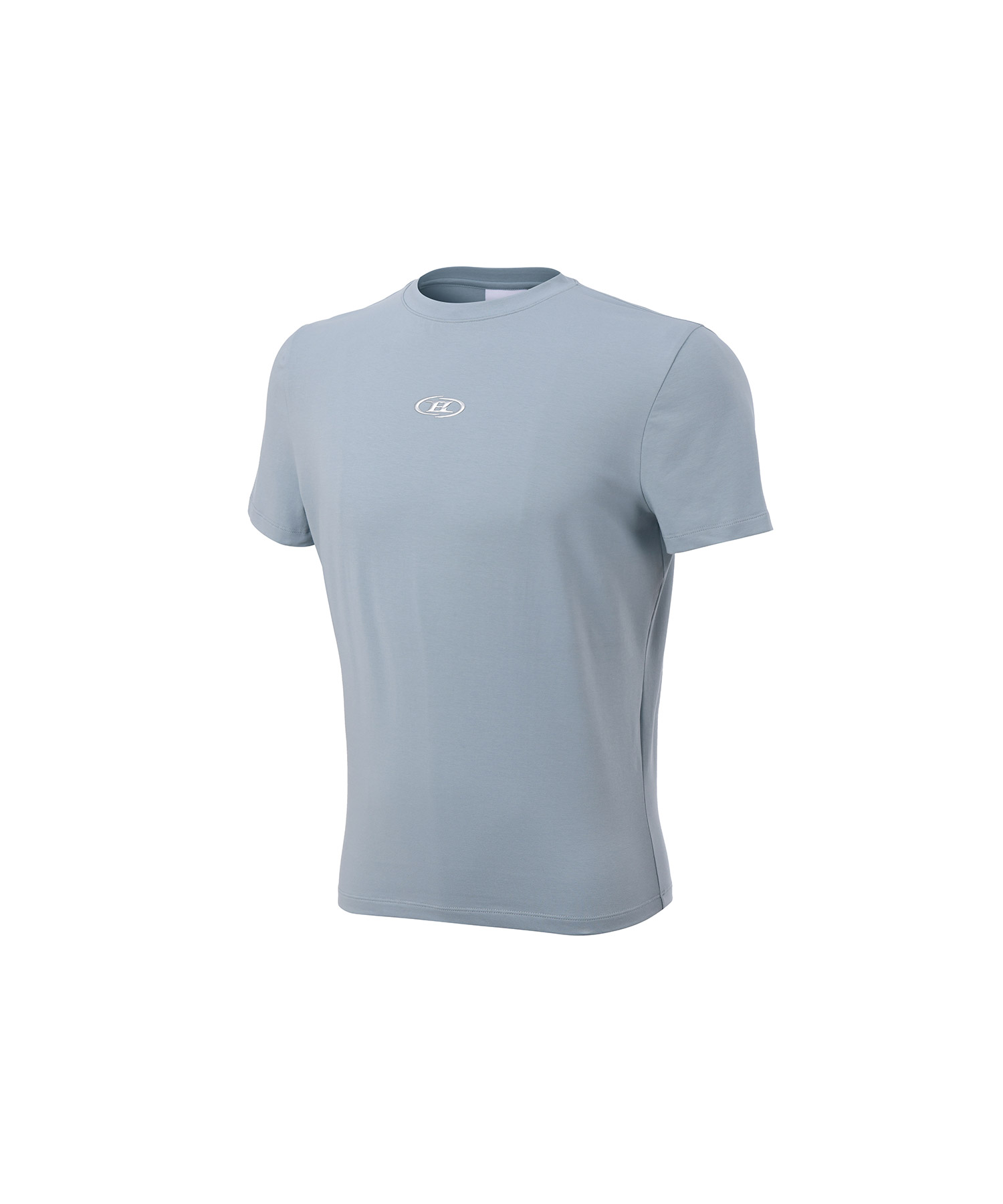SILVER B LOGO MUSCLE FIT T-SHIRTS [SKY BLUE]