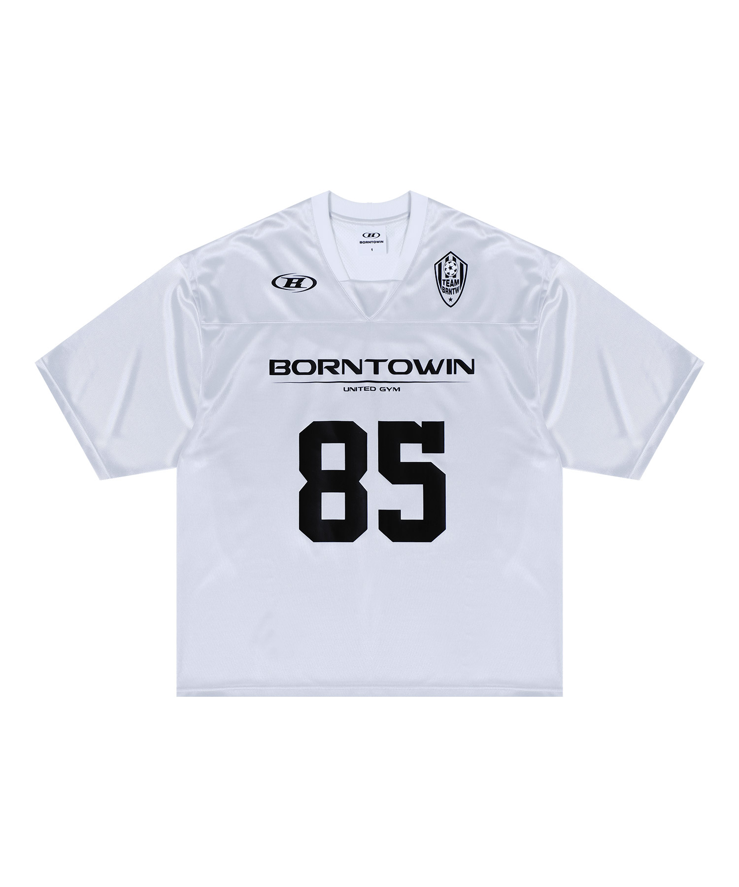 85 RUGBY JERSEY T-SHIRTS [SILVER]