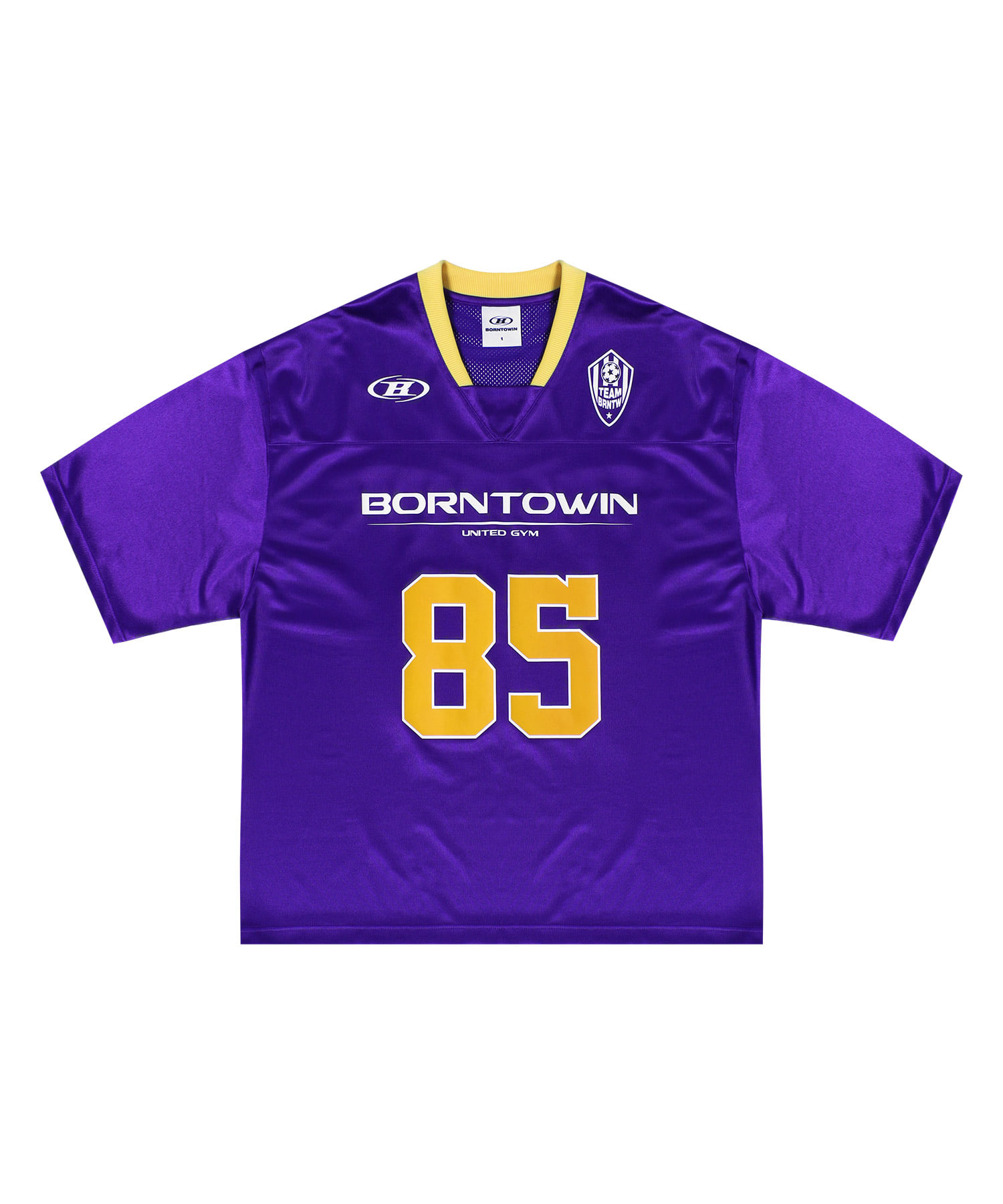 85 RUGBY JERSEY T-SHIRTS [PURPLE]