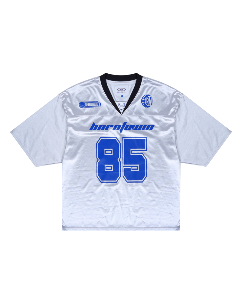 MESH RUGBY JERSEY [SILVER]