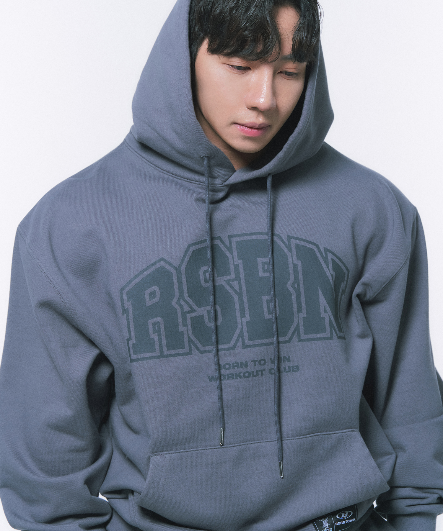 RSBN OVER FIT HOODIE [CHARCOAL]