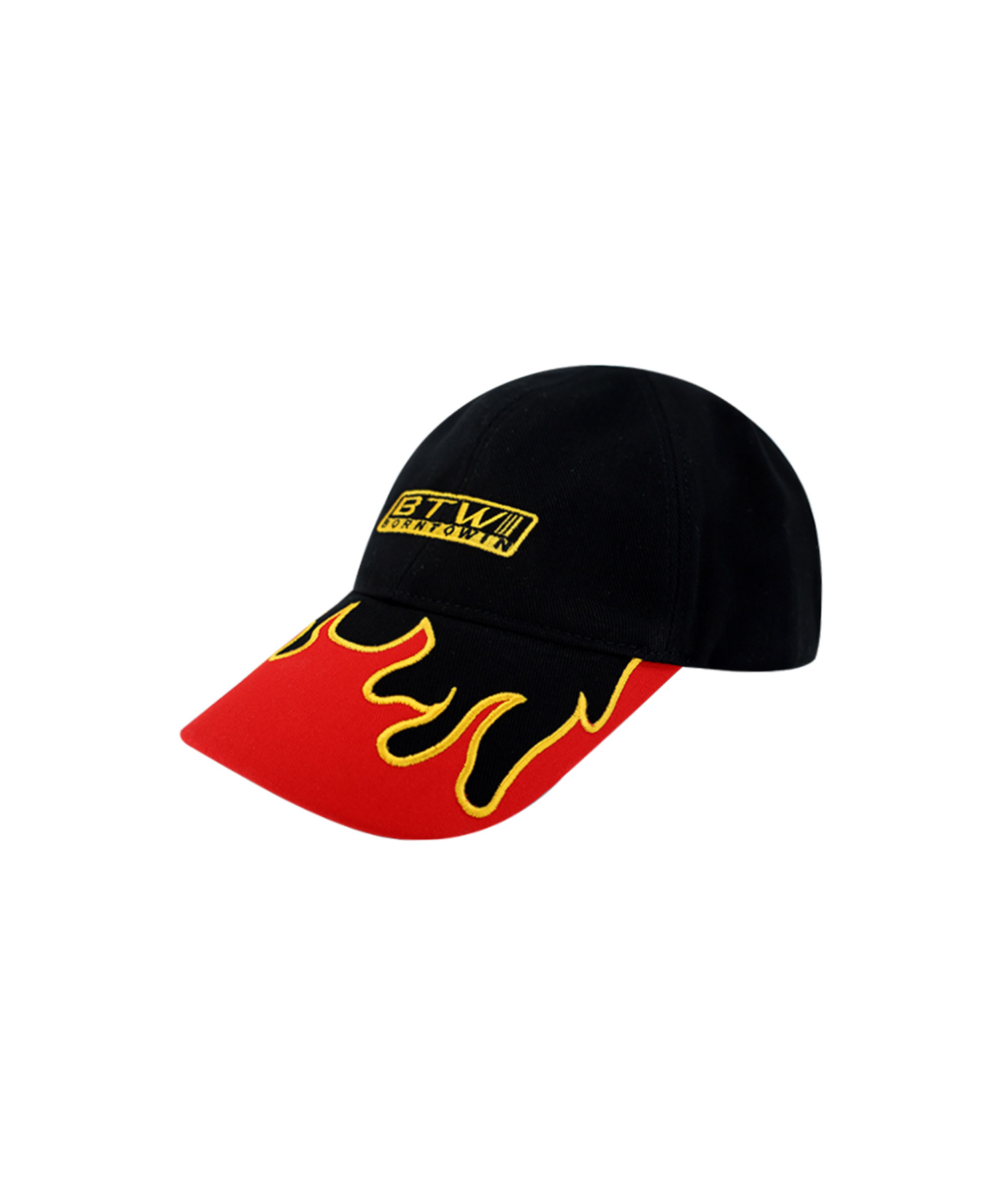 FLAME LOW BALL CAP [RED]